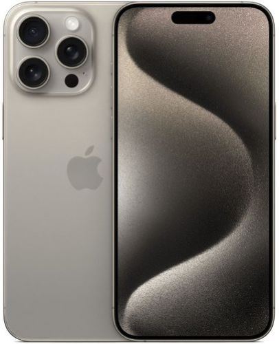 אייפון Apple iPhone 15 Pro 256GB - צבע טיטניום טבעי