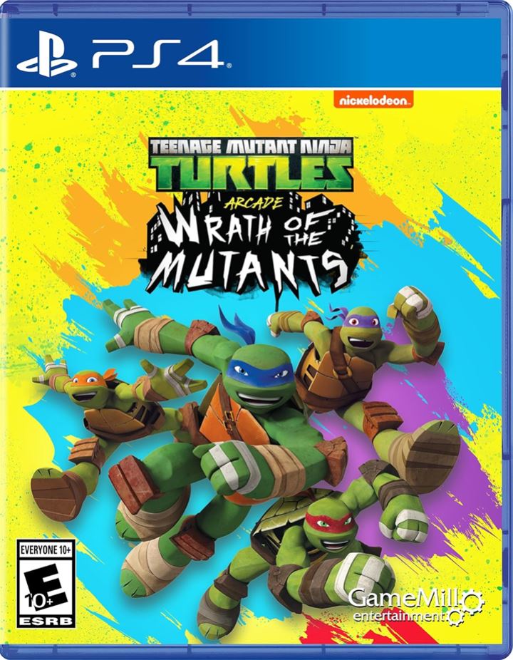 PS4-Teenage Mutant Ninja Turtles Arcade: Wrath of the Mutants