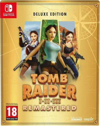 Nintendo Switch - Tomb Raider 1-3 Remastered Deluxe Edition