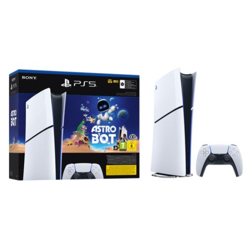חבילת קונסולה PS5 1TB Slim Digital + משחק ASTRO BOT