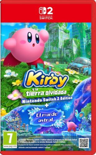 Nintendo Switch 2 - Kirby and The Forgotten Land + Star Crossed World - הזמנה מוקדמת