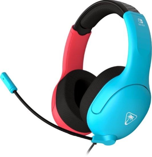 Nintendo Switch 2 - אוזניות גיימינג - Turtle Beach Airlite Fit - כחול אדום