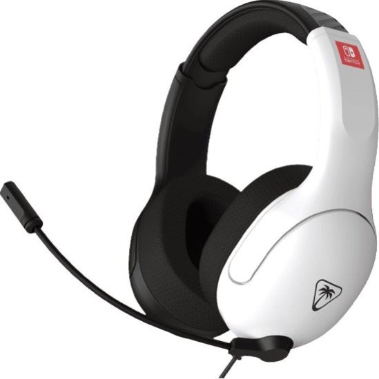 Nintendo Switch 2 - אוזניות גיימינג - Turtle Beach Airlite Fit - לבן שחור