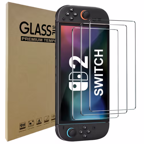 Nintendo Switch 2 - מגן מסך מזכוכית