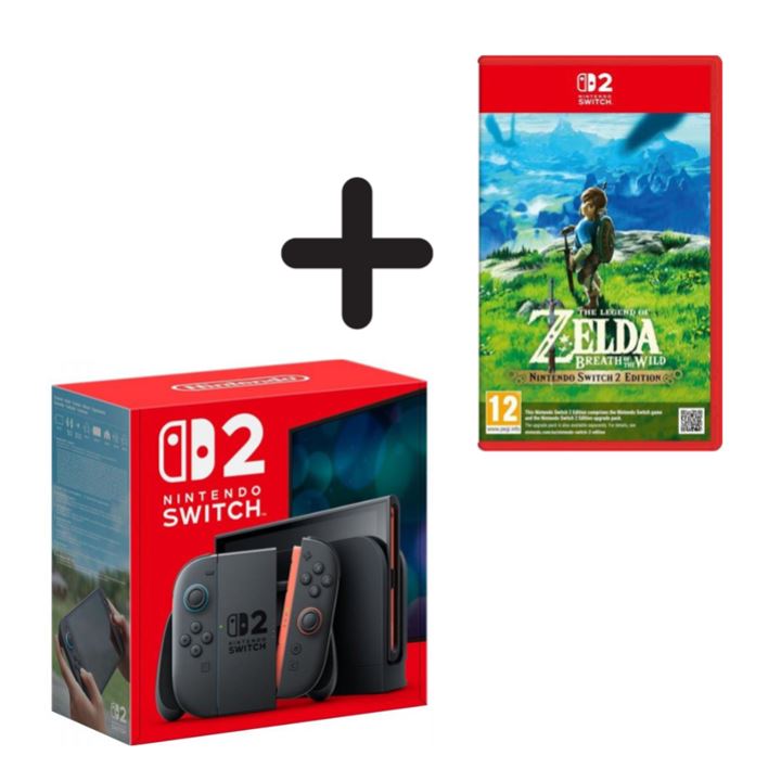 Nintendo Switch 2 + The Legend of Zelda Breath of the Wild