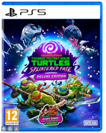  PS5 - Teenage Mutant Ninja Turtles Splintered Fate - Deluxe Edition - הזמנה מוקדמת