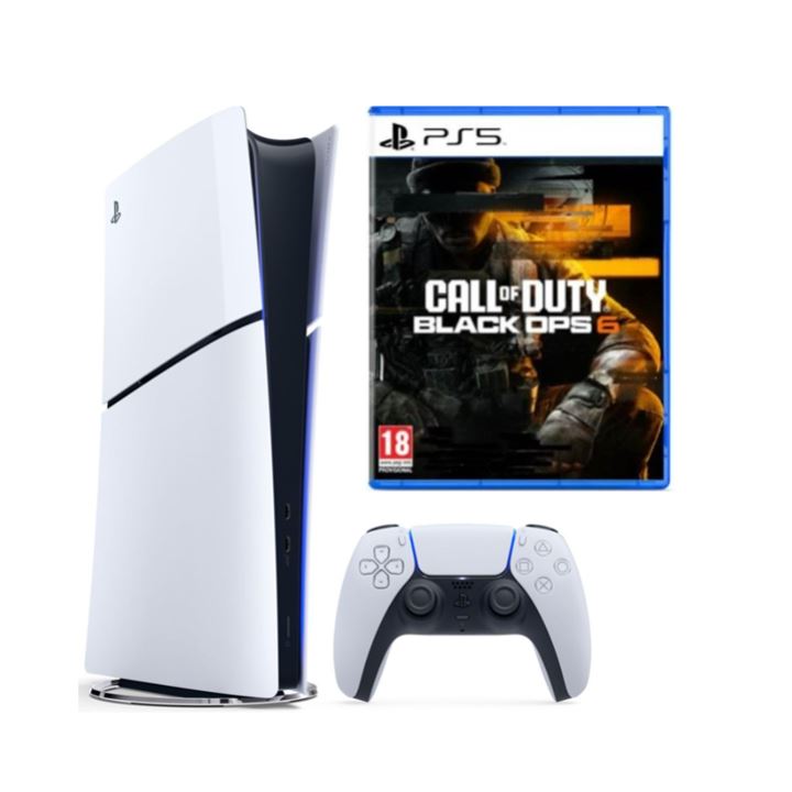 Playstation 5 Slim All Digital + Call of Duty Black Ops 6 יבואן רישמי