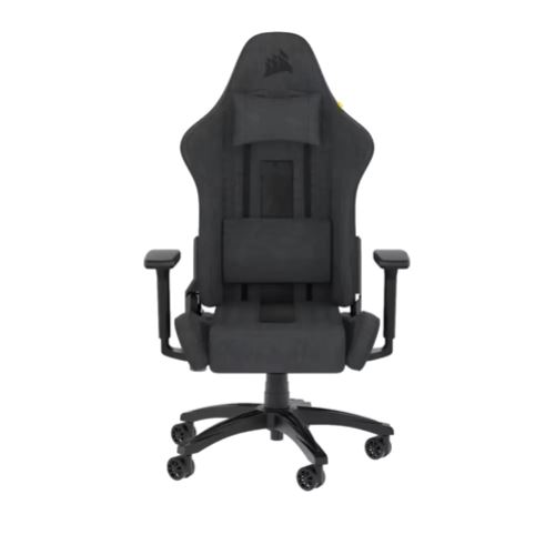 CORSAIR TC100 Fabric Black - כיסא גיימינג מבד נושם - שחור-אפור