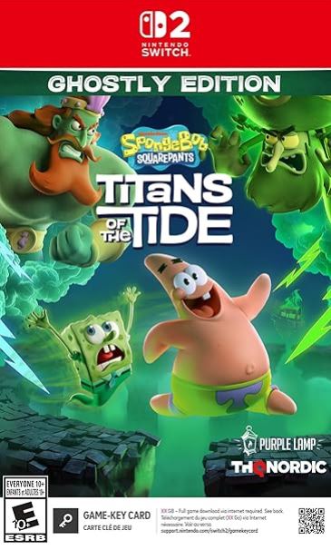 Nintendo Switch 2 - SpongeBob SquarePants Titans of the Tide Ghostly Edition
