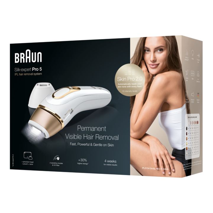 Braun Silk Expert Pro 5 IPL- מכשיר להסרת שיער