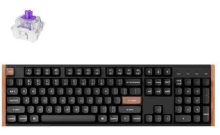 Keychron K10 HE Black- מקלדת מכנית אלחוטית 