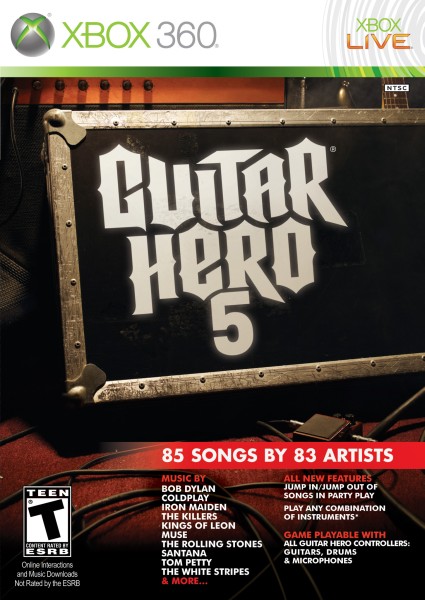 XBOX 360 - Guitar Hero 5