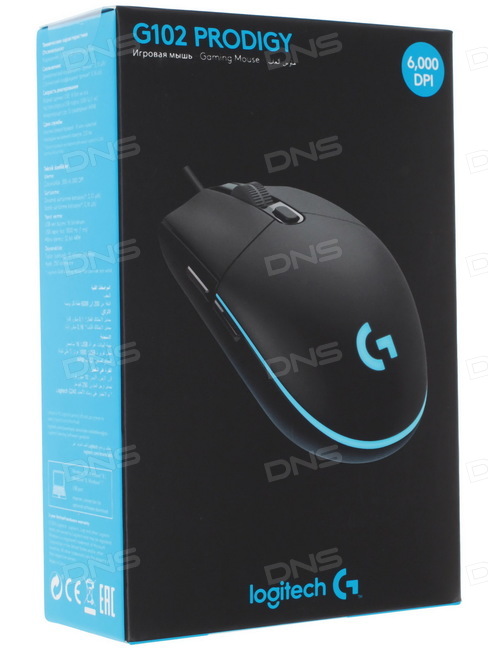Logitech - Gaming mouse G102